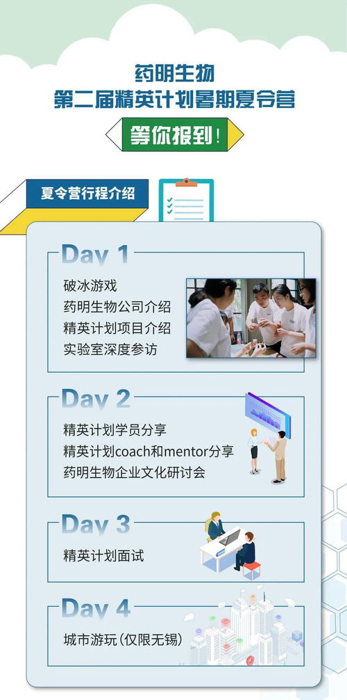 精英齊聚，預(yù)見未來(lái) 藥明生物精英計(jì)劃夏令營(yíng)啟航